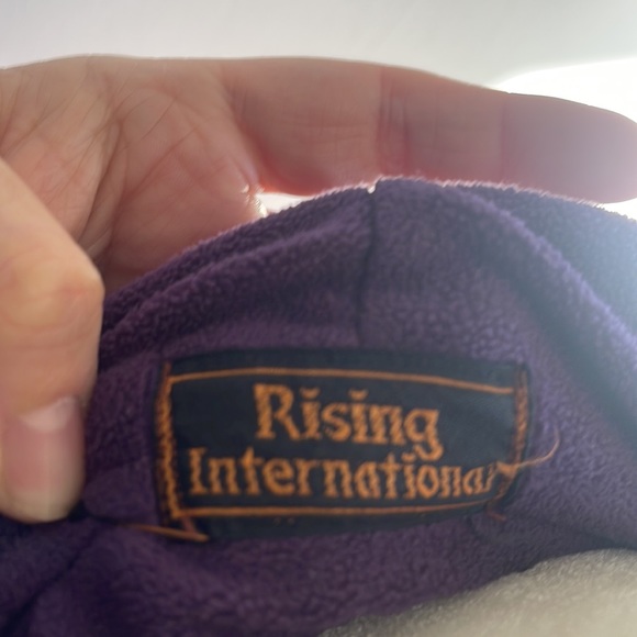 Rising International Large Cozy Hippie Long Zip Up Fall Coat - Picture 5 of 6